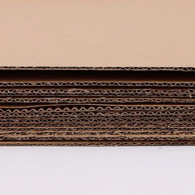 4" Singleface Corrugated Cardboard Roll 18 FT - 1/4" A-Flute For Crafts Wrap