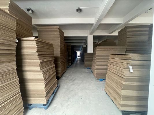 Single Wall Corrugated Cardboard Sheets For Packing Mailing Arts Crafts