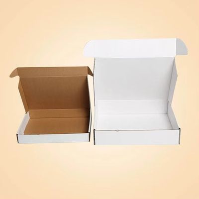 OEM Rigid Paper Corrugated Cardboard Boxes With Lids For Gifts Packaging