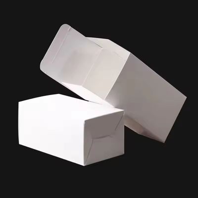 OEM Custom Cardboard Boxes For Packaging , White Cardboard Packing Boxes
