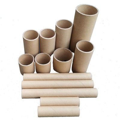 Kraft Paper Wire Spool Empty Cardboard Ribbon Spools Glossy Or Matte Finish