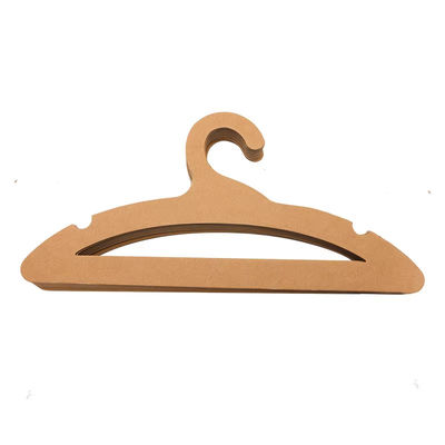 Customized Paper Hanger Thick / Thin Cardboard Hanger For Clothes Coats Pants
