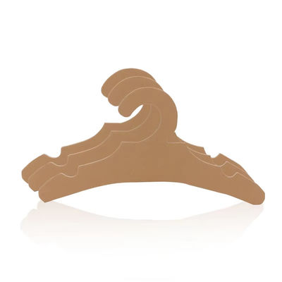 100% Eco Friendly Paper Pulp Hangers Customized Logo Cardboard Hanger Manufacturer