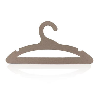Biodegradable White Cardboard Paper Hanger For Coat Suit Clothes Towel Hanging