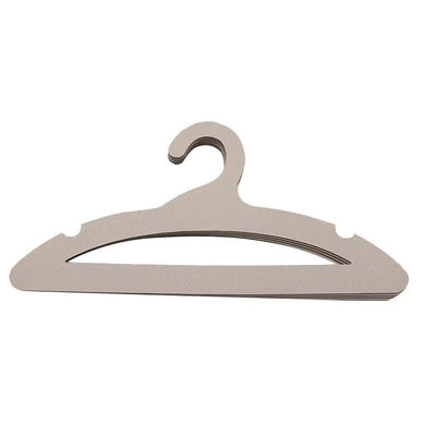 Biodegradable White Cardboard Paper Hanger For Coat Suit Clothes Towel Hanging
