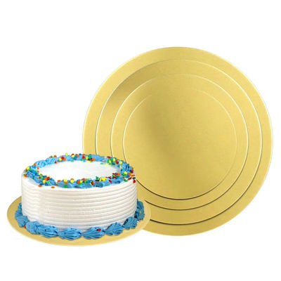 3.5" 6" 8" 10" 12" Cake Base Board Drum Gold Silver White  Round Square Customized