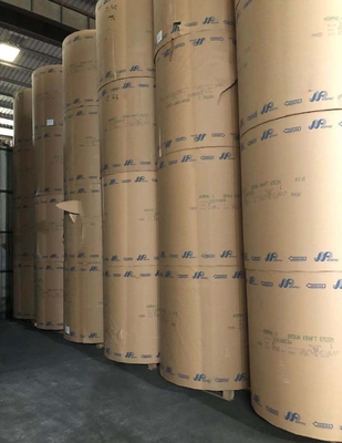 Wholesale PE Coated Paper Roll Recycled Kraft Paper Roll for Paper Bag